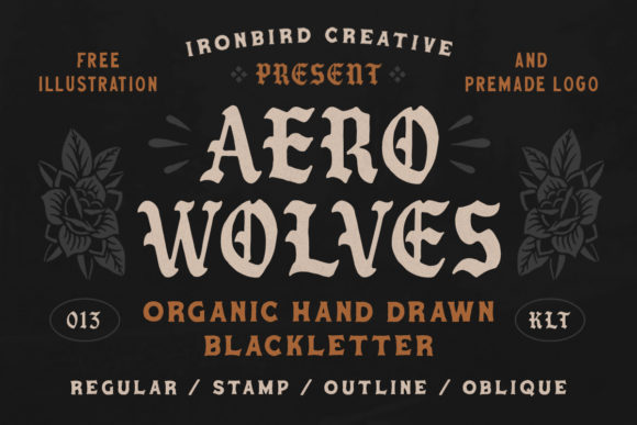 Aero Wolves Font Review