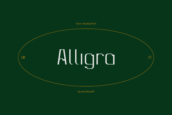 Alligra: Modern Display Font