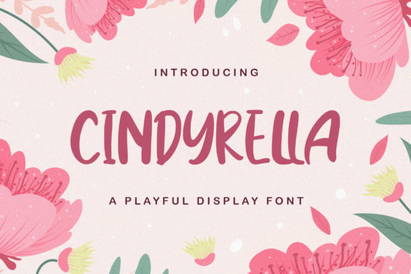 Cindyrella: A Friendly Display Font
