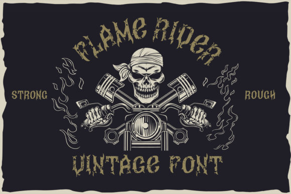 Flame Rider Font Review