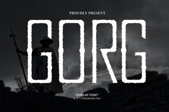 Gorg: A Display Font for Creative Expression