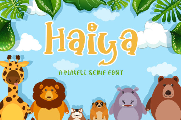 Haiya Font for Creative Makers