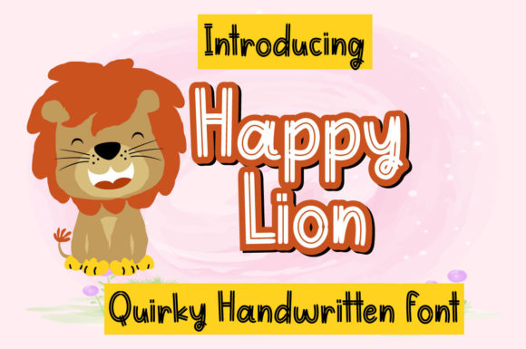 Happy Lion Font for Bold Branding