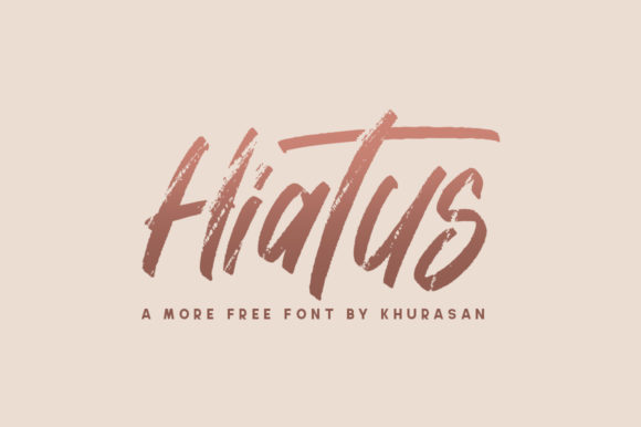 Hiatus Font for Creative Makers