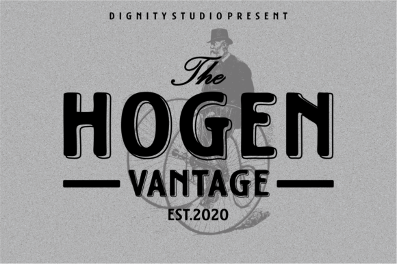 Hogen Vantage Font