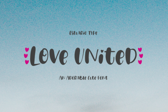 Love United Font for Creative Campaigns