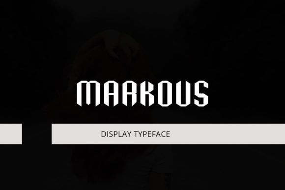 Markous: A Bold Display Font for Creative Projects