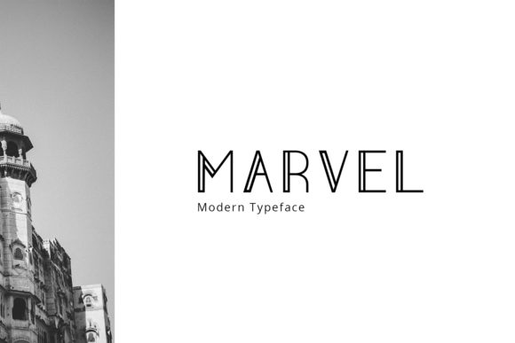 Marvel: A Futuristic Font for Creative Projects