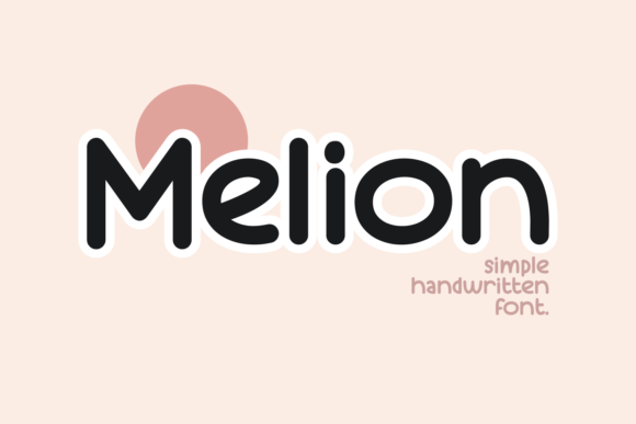 Melion Font for Business Branding
