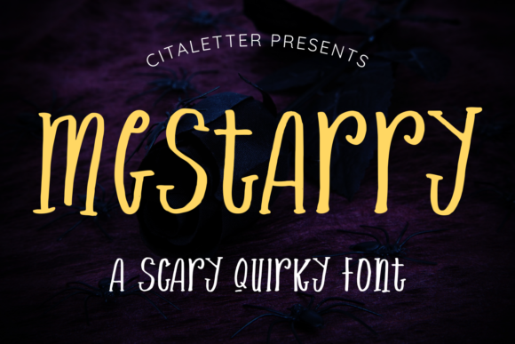 Mestarry Font for Creative Projects