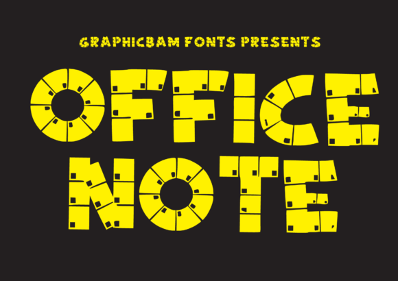 Office Note Font for Creative Design