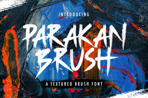 Parakan Brush: A Bold Font for Creative Design