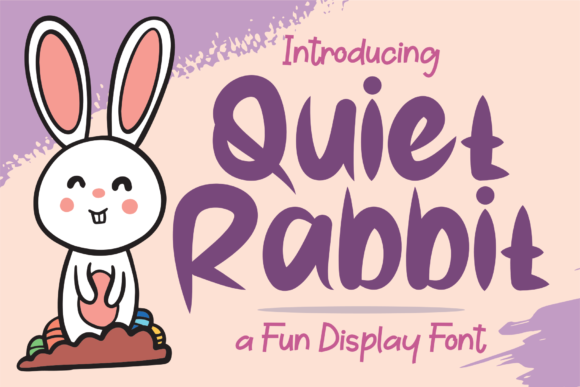Quiet Rabbit Font for Creative Campaigns