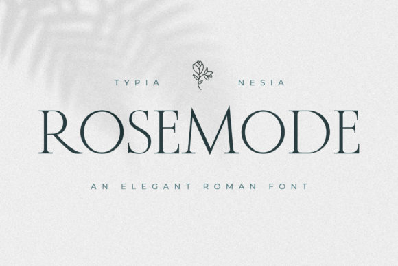 Rosemode Font for Professional Branding
