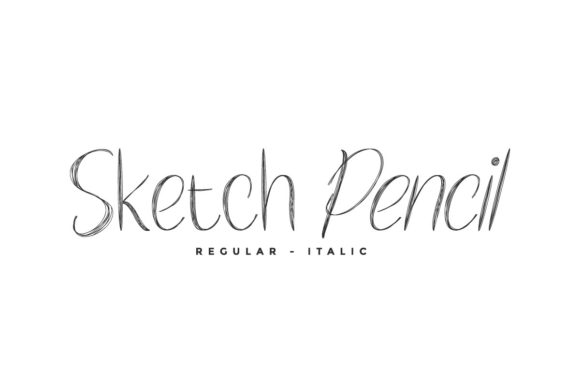 Sketch Pencil Font for Business Branding