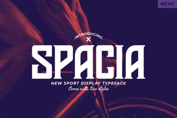 Spacia: A Bold Display Font