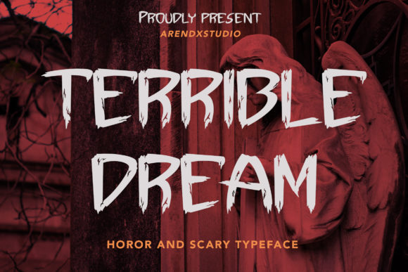 Terrible Dream Font for Creative Makers