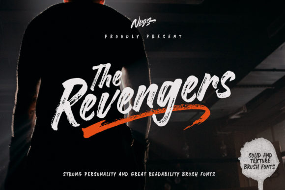 The Revengers Font: Bold, Brushed, and Built for Creativity