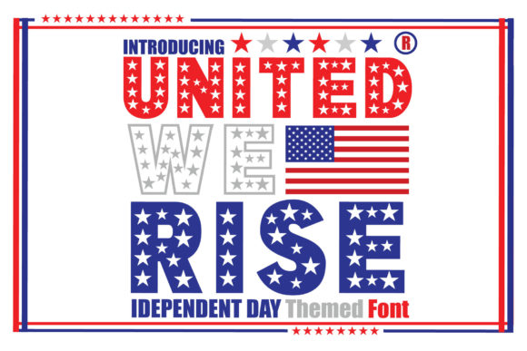United We Rise Font for Bold Campaigns