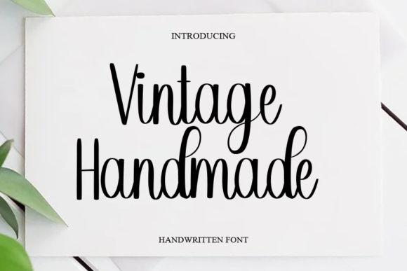 Vintage Handmade Font Review