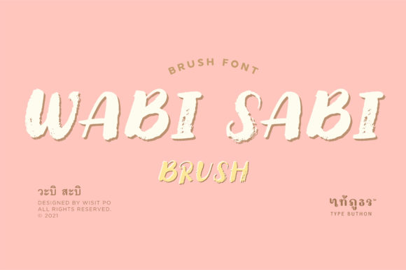 Wabi Sabi Font for Creative Projects