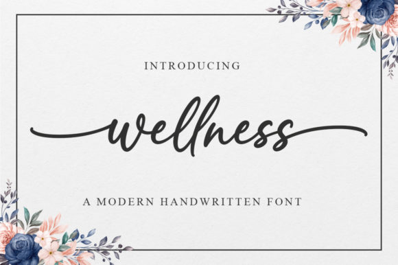 Wellness Font for Creative Projects