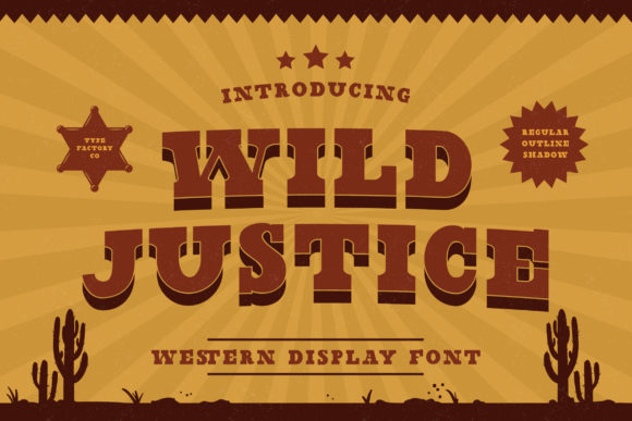 Wild Justice Font for Bold Design